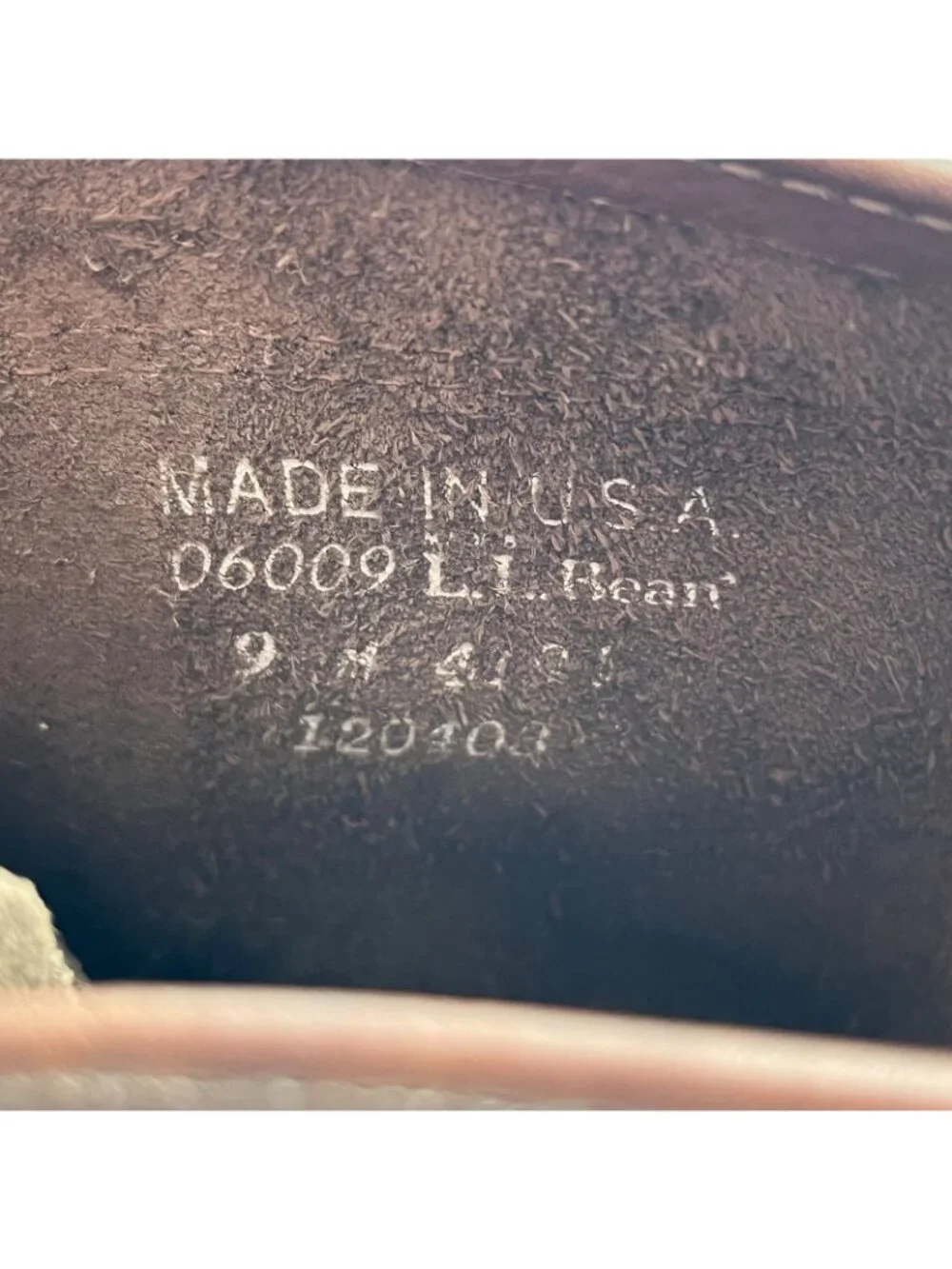 L.L.Bean Maine Hunting Shoes 10in Brown Size 9M Leather Waterproof Rubber Boots